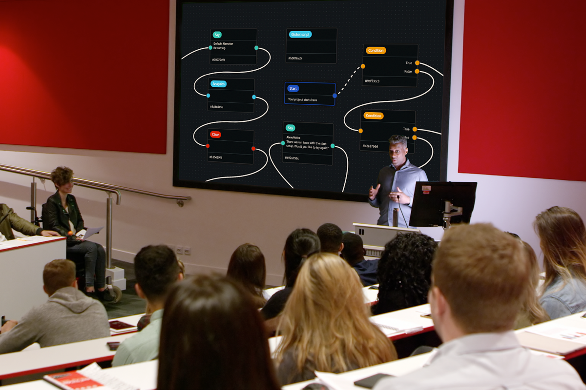 Fabella Creator at Xbox Game Camp and Code Week! - Wanderword